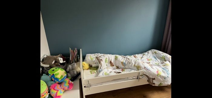 Ikea Kritter Toddler Bed With Mattress.
