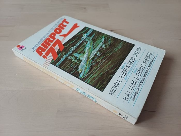 Airport 77 by Michael Scheff (Disaster Action Adventure Pan Vintage Paperback 1977)