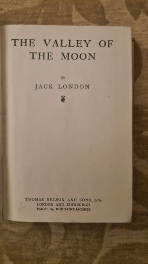 Jack London Books. Moon - Face. And The Valley Of The Moon. Both Hardback In Fair Condition. See Photos.