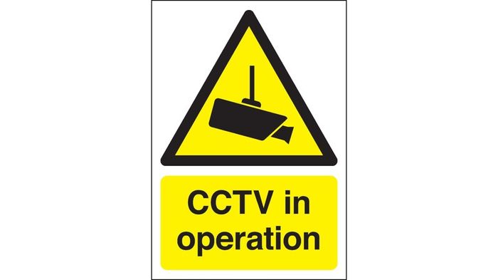 Cctv In Operation Signs See Description For Sizes