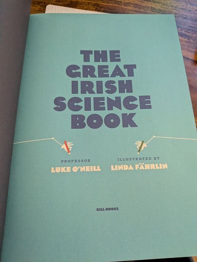 Pristine copy -  Luke O'Neill Great Irish Science