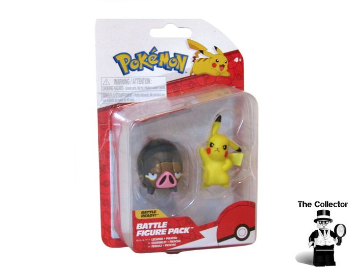 Pokemon Pikachu And Ferkuli Battle Mini Figures Set 5 cm  Battle Figure Pack Brand New Sealed