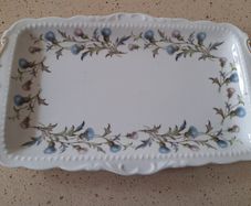 Royal Albert Brigadoon sandwich plate