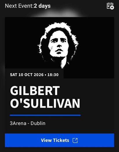 Gilbert o sullivan tickets