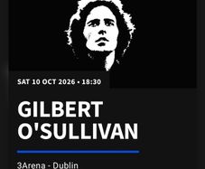 Gilbert o sullivan tickets