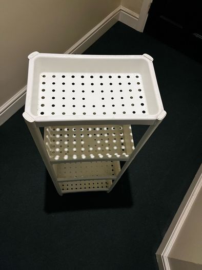 Ikea 4-Tier Plastic Storage Unit Shelving