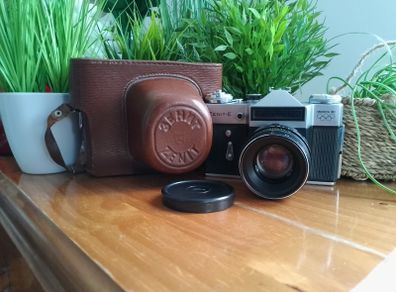 Zenit E Olympic Edition SLR Camera, Helios 44-2 Lens, USSR Retro M39, 77337259