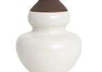 Curved Vase, White