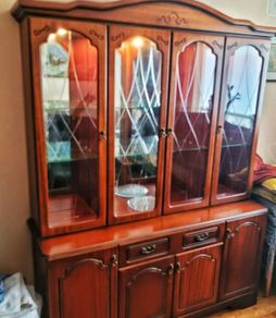 Mahogany Dining Room Dresser and Corner Unit