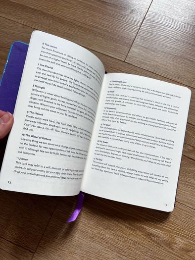 notebook tarot journal