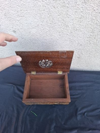 Decorative wood box postage possible