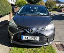 Toyota Yaris 2015 Low Mileage, Nct, 1 Owner