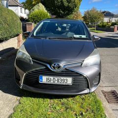 Toyota Yaris 2015 Low Mileage, Nct, 1 Owner