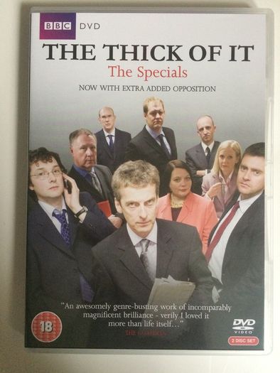 The Thick Of It - Series 1-3 + Specials (2005-2009) Peter Capaldi [DVD TV Boxsets]