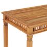 Garden Dining Table 120x65x80 cm Solid Teak Wood Image 5