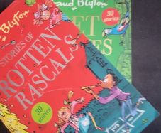 2 Enid Blyton books