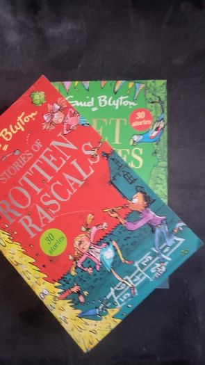 2 Enid Blyton books