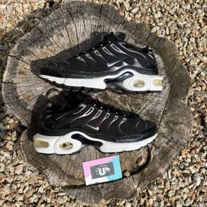 Premium Nike Air Max Plus TN White Grey Silver