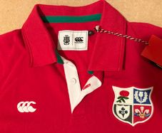 New British and Irish Lions Canterbury Polo Shirt - Size M