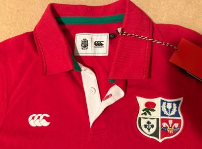 New British and Irish Lions Canterbury Polo Shirt - Size M