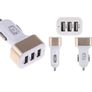 New Triple USB Universal Car Truck Cigarette Charger 12V 24V 2.1A 3 Port iPhone Samsung #591 Image 2