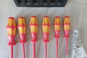 Wera VDE screwdriver set laser tipped
