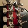 Stagg M50-E Electro-Acoustic Bluegrass Mandolin with Nato Top - Red burst Image 4