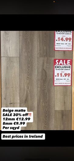 8mm Seattle grey gloss flooring