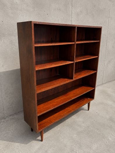 Danish rosewood bookcase mid century