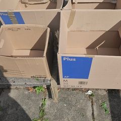 Moving boxes. 4 boxes.