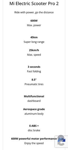 Xiaomi Electric Scooter