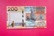 Gambia.  200  Dalasis. 2019   Pick 42a  ( Uncirculated )