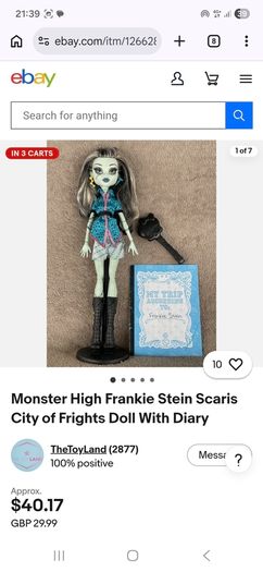 dolls monster high
