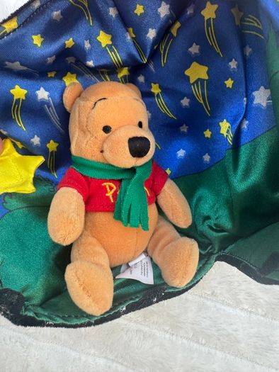 Bonfire Night Winnie The Pooh In Rocket Tent Plush approx. 8" Plush Used Please see photos