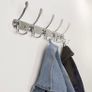 Coat Hooks for Wall - Stainless Steel Coat Racks (2 Pack) - Heavy Duty Coat Hooks Wall Mounted - Premium Design Rust Free Coat Hanger Wall for Robe and Clothes (FREE POSTAGE) Image 5