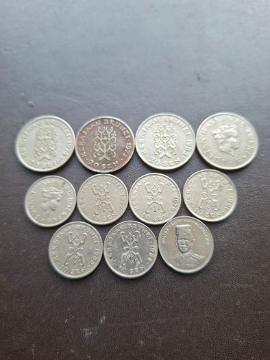 Brunei. Lot of 11 coins (1977-2014)