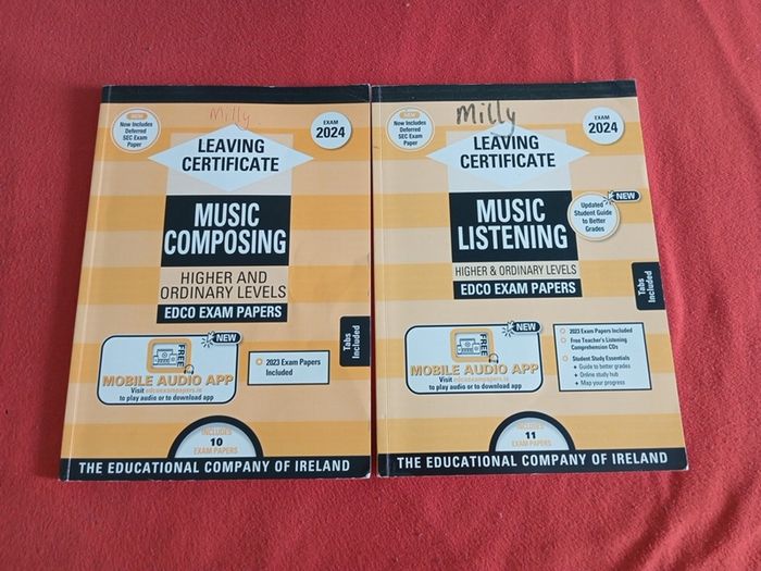 Leaving Certificate Music exam papers (set)