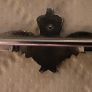 white metal sweet heart brooch,  militaria Image 3