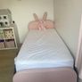 Pink single bed Image 5