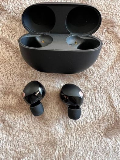 Sony WF-1000XM5 Earbuds Black - Wireless Bluetooth Noise Cancelling
