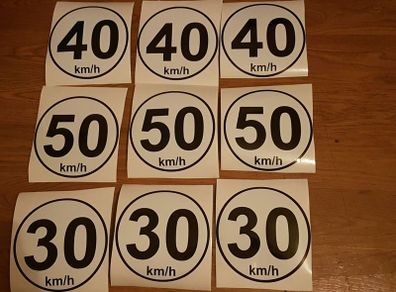 Speed disc stickers