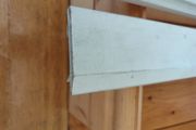 Two 2.6m white plastic lengths.