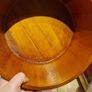 Large solid wooden serving bowl Image 3