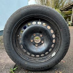 Steel Wheel and New Tyre