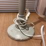 Tall Shabby Chic Wooden Table Lamp Image 2