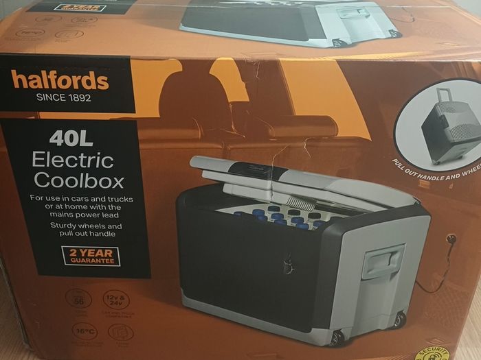 40 Litre Mains and 12V and 24V Electric Coolbox