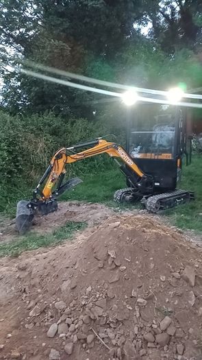 Hightop Ht15 Pro mini digger - kubota engine