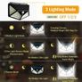 4x 100 LED Outdoor Solar Power Wall Light PIR Motion Sensor Garden Security Lamp Image 3