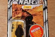 Star Wars Jawa 3.75 " Scale (Unpunctured) From The New Retro Collection New &amp; Unopened