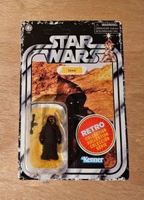 Star Wars Jawa 3.75 " Scale (Unpunctured) From The New Retro Collection New & Unopened